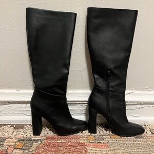Black Knee-High Women's Boots